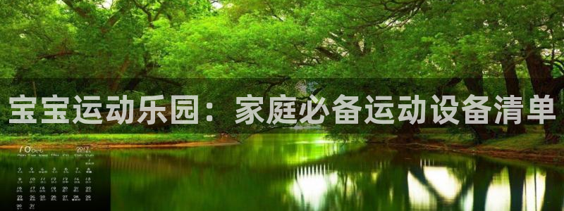 征途国际娱乐40996：宝宝运动乐园：家庭必备运动设